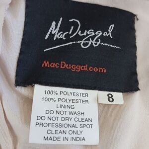 Mac Duggal Elegant Long Sleeve Dress